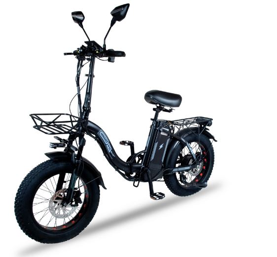 Электровелосипед Minako F11 PRO 20ah Черный