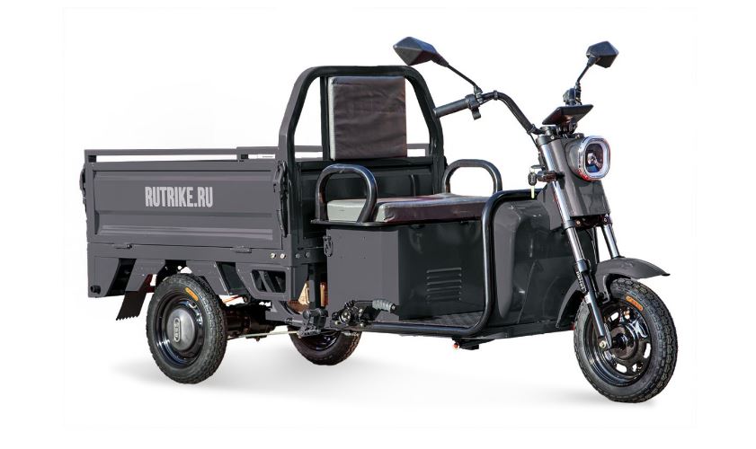 Грузовой электротрицикл Rutrike Амулет 1100 60V650W (Черный матовый)