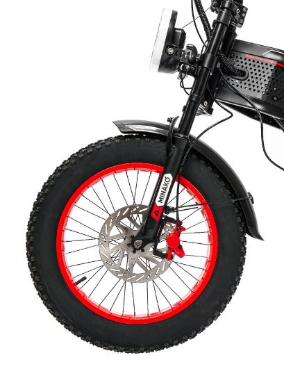 Электровелосипед Minako Apex 20Ah Красный