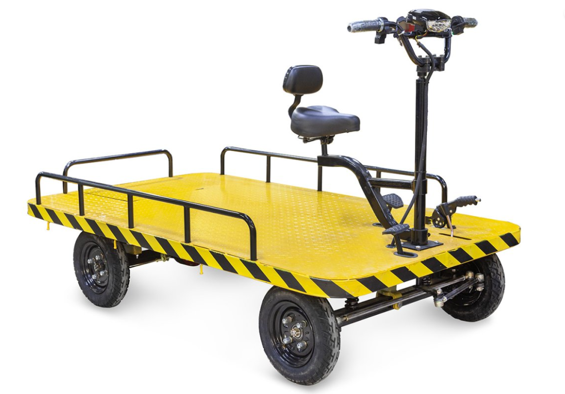 Платформенная тележка электрическая Rutrike СКЛАД 2000