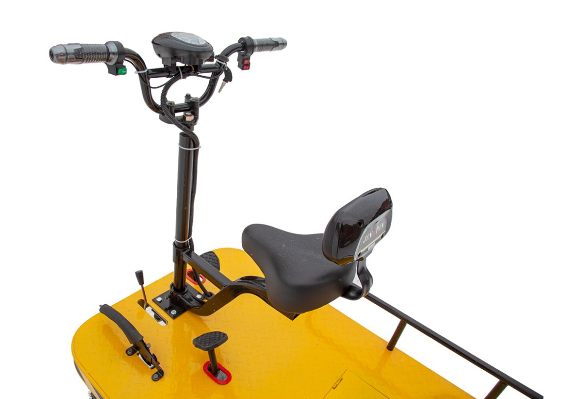 Платформенная тележка электрическая Rutrike СКЛАД 1500 NEW