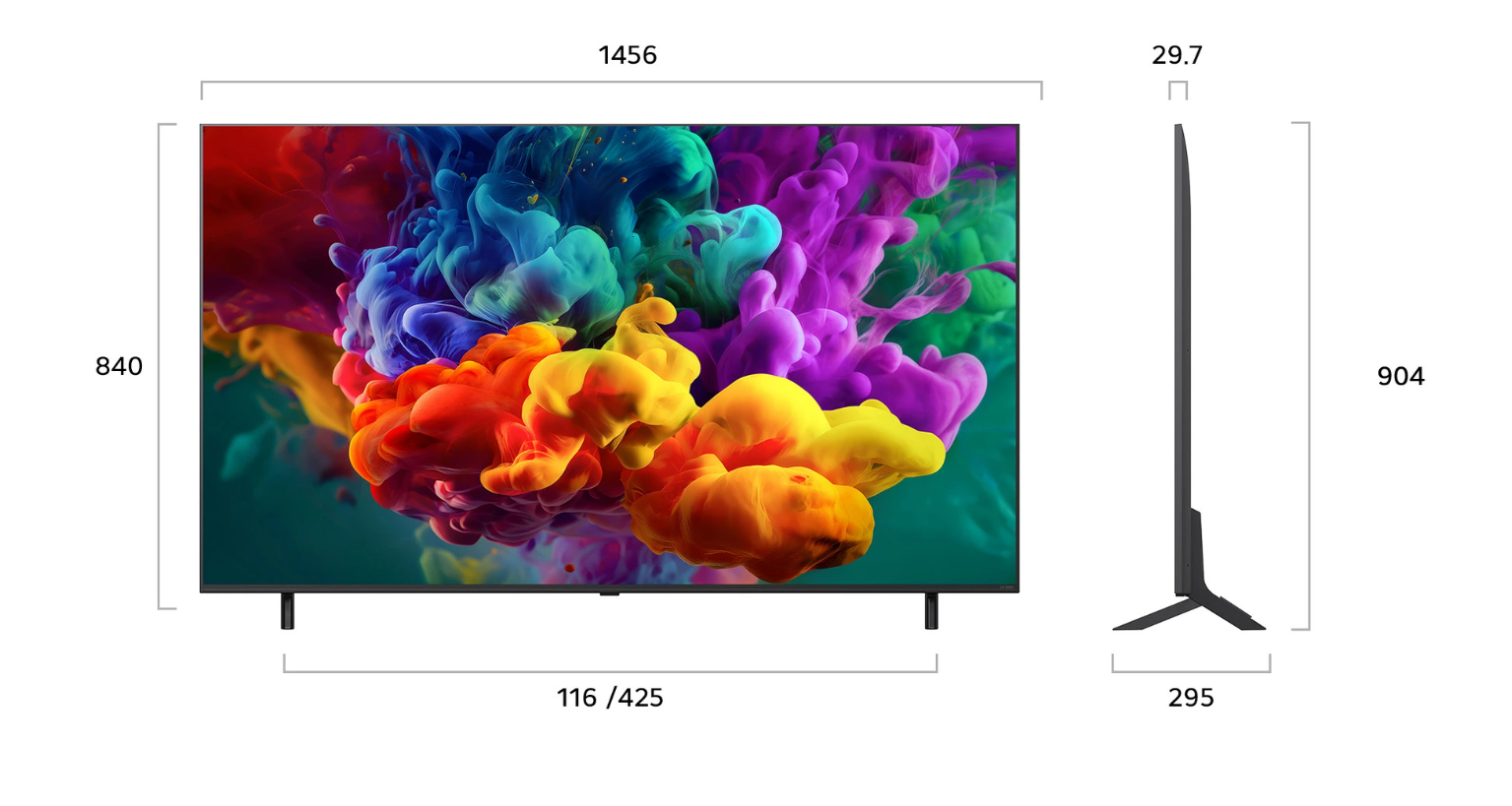 Телевизор 65" LG 65QNED85B6C