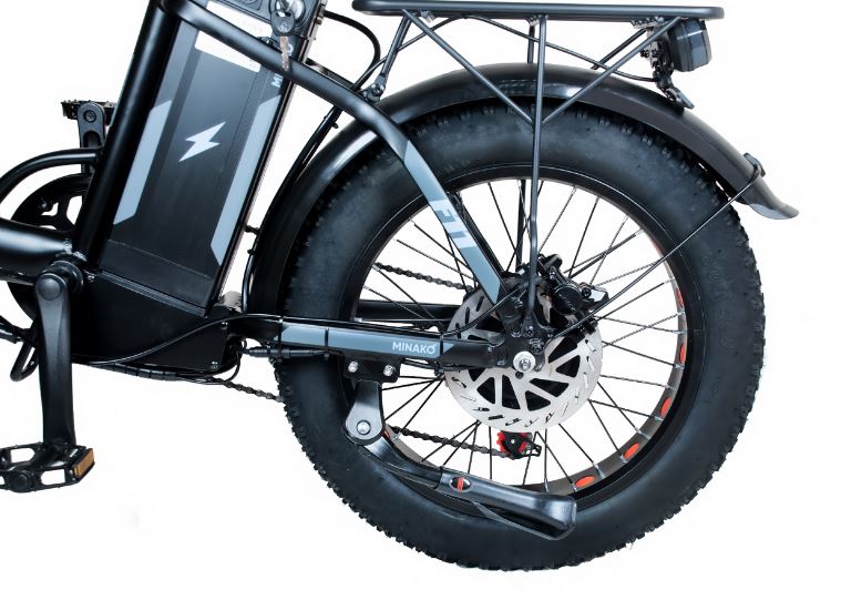 Электровелосипед Minako F11 PRO 20ah Черный