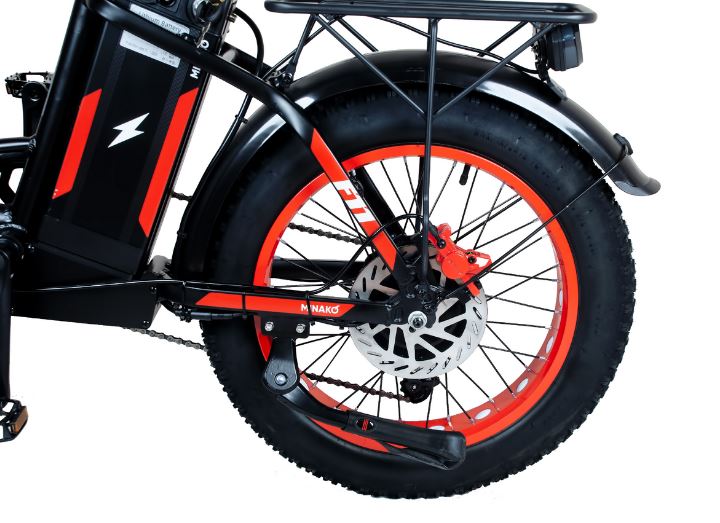 Электровелосипед Minako F11 PRO 20ah Красный