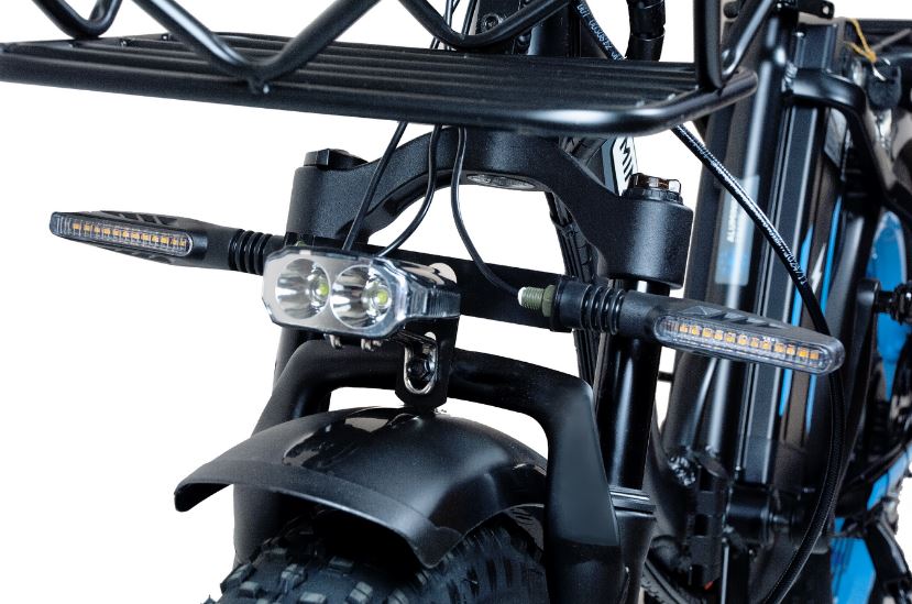 Электровелосипед Minako F11 PRO 20ah Красный