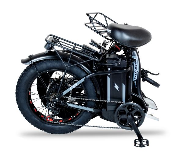 Электровелосипед Minako F11 PRO 20ah Черный