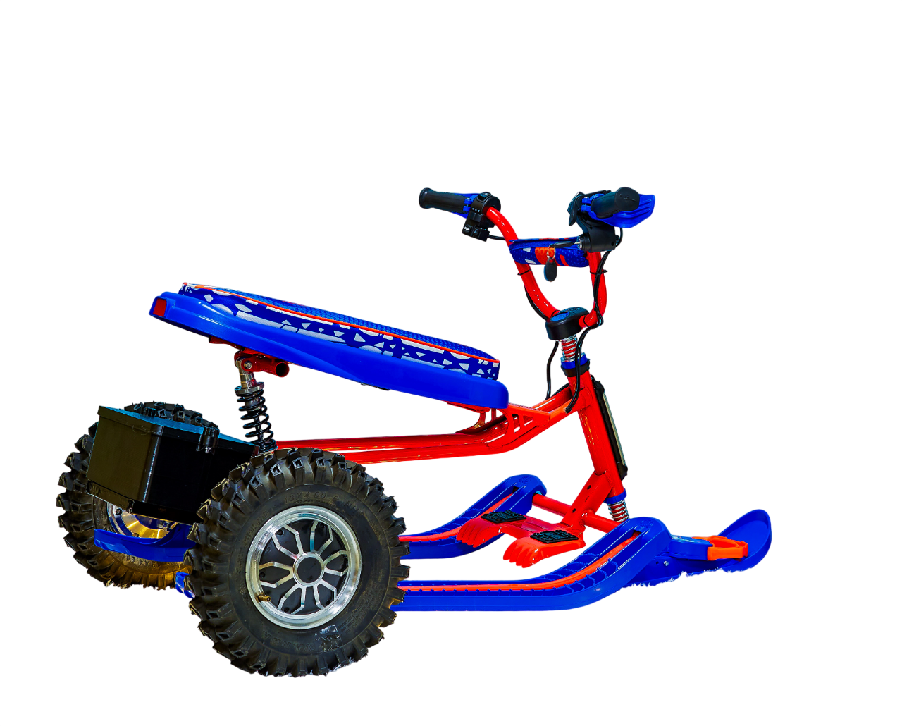 Электроснегокат iBrat S2, Оранжевый