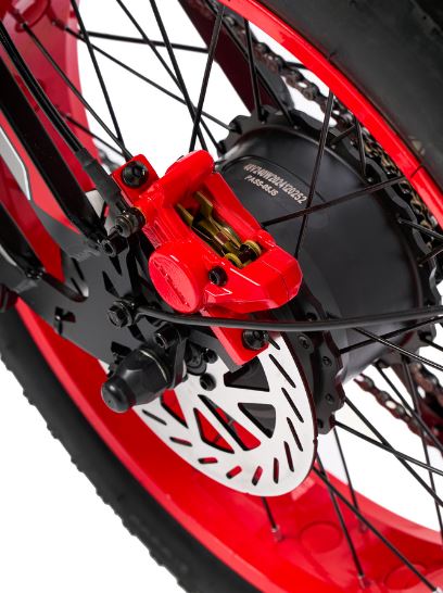 Электровелосипед Minako Apex 20Ah Красный