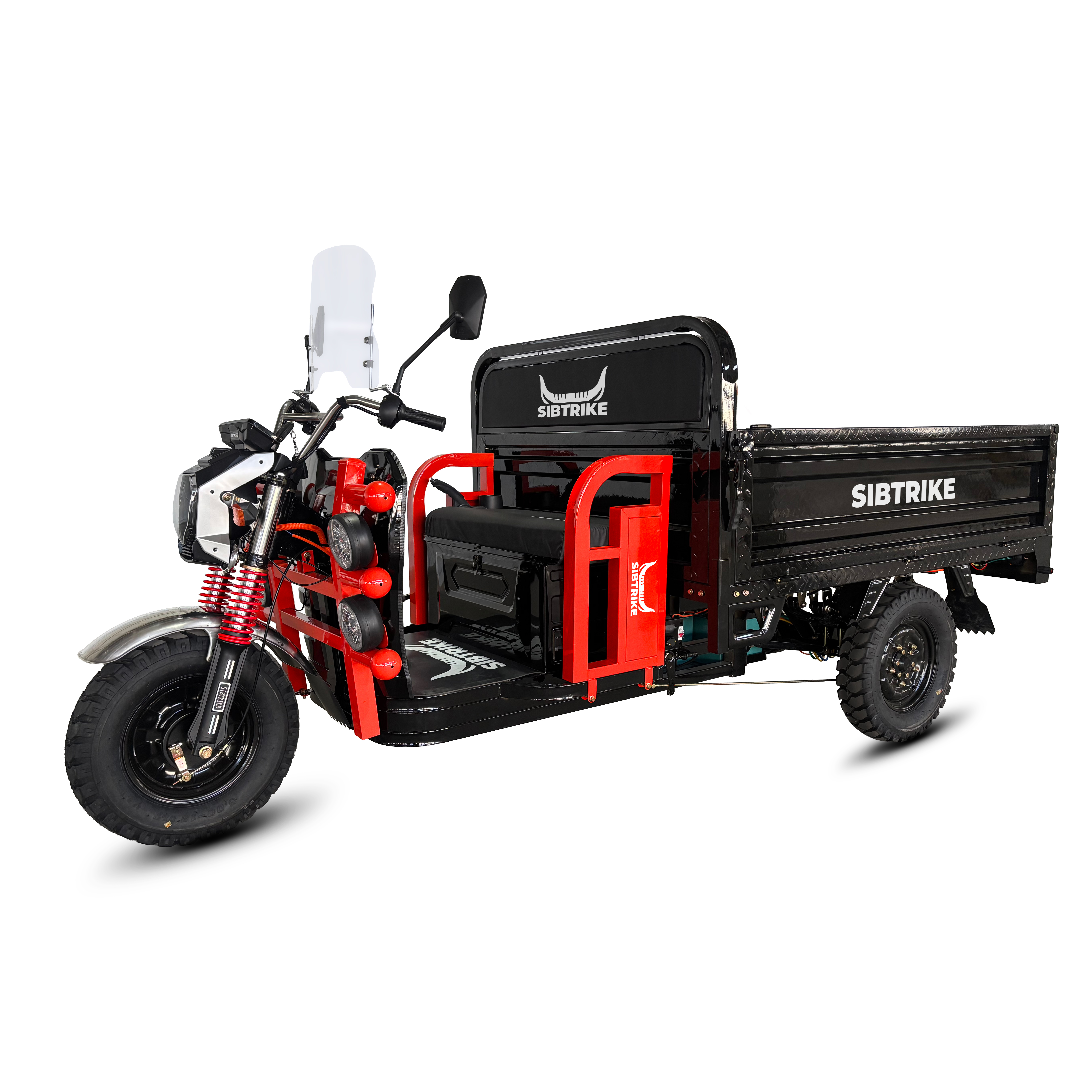 Электротрицикл WHITE SIBERIA SIBTRIKE CARGO 2000 кг 1.8