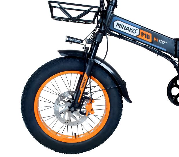 Электровелосипед Minako F10 Pro 20Ah Желтый