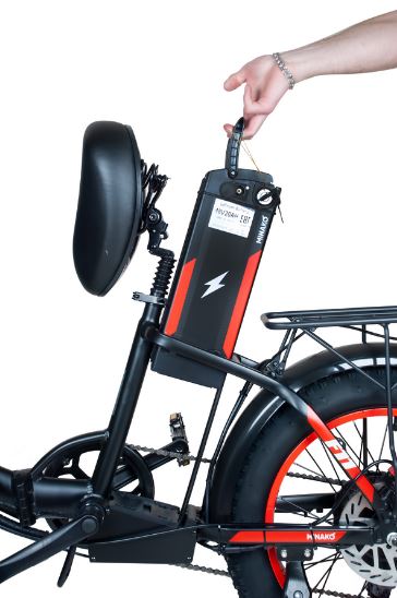 Электровелосипед Minako F11 PRO 20ah Красный