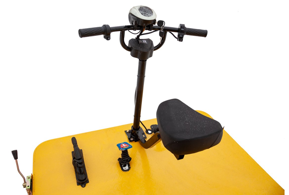 Платформенная тележка электрическая Rutrike СКЛАД 2500 NEW