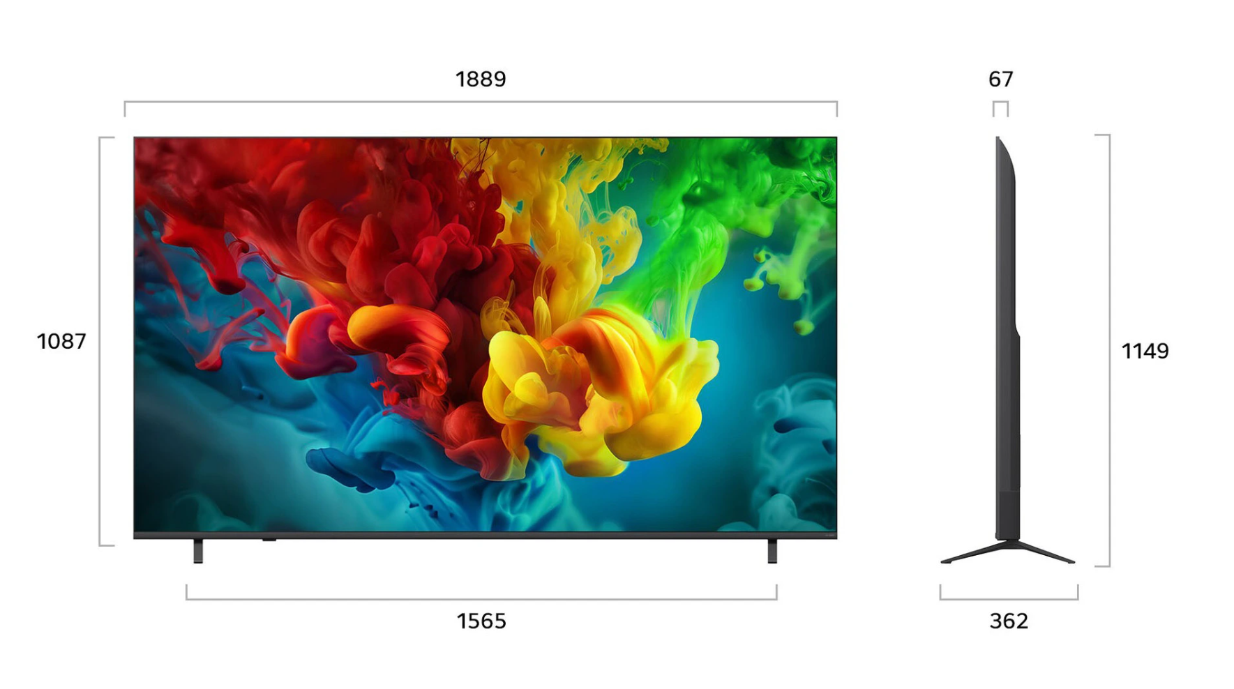 Телевизор 85" LG 85QNED83B6A