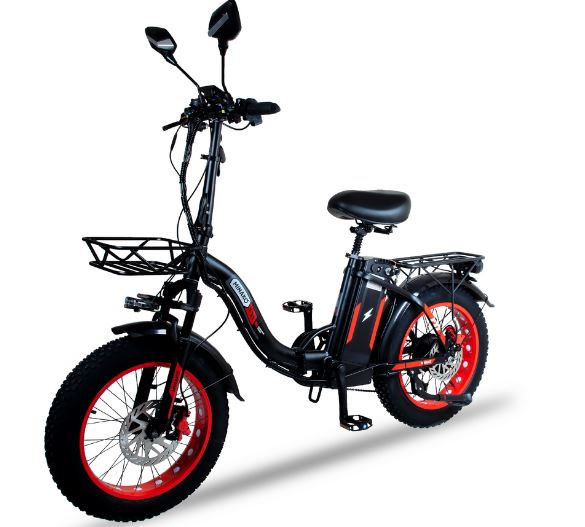 Электровелосипед Minako F11 PRO 20ah Красный