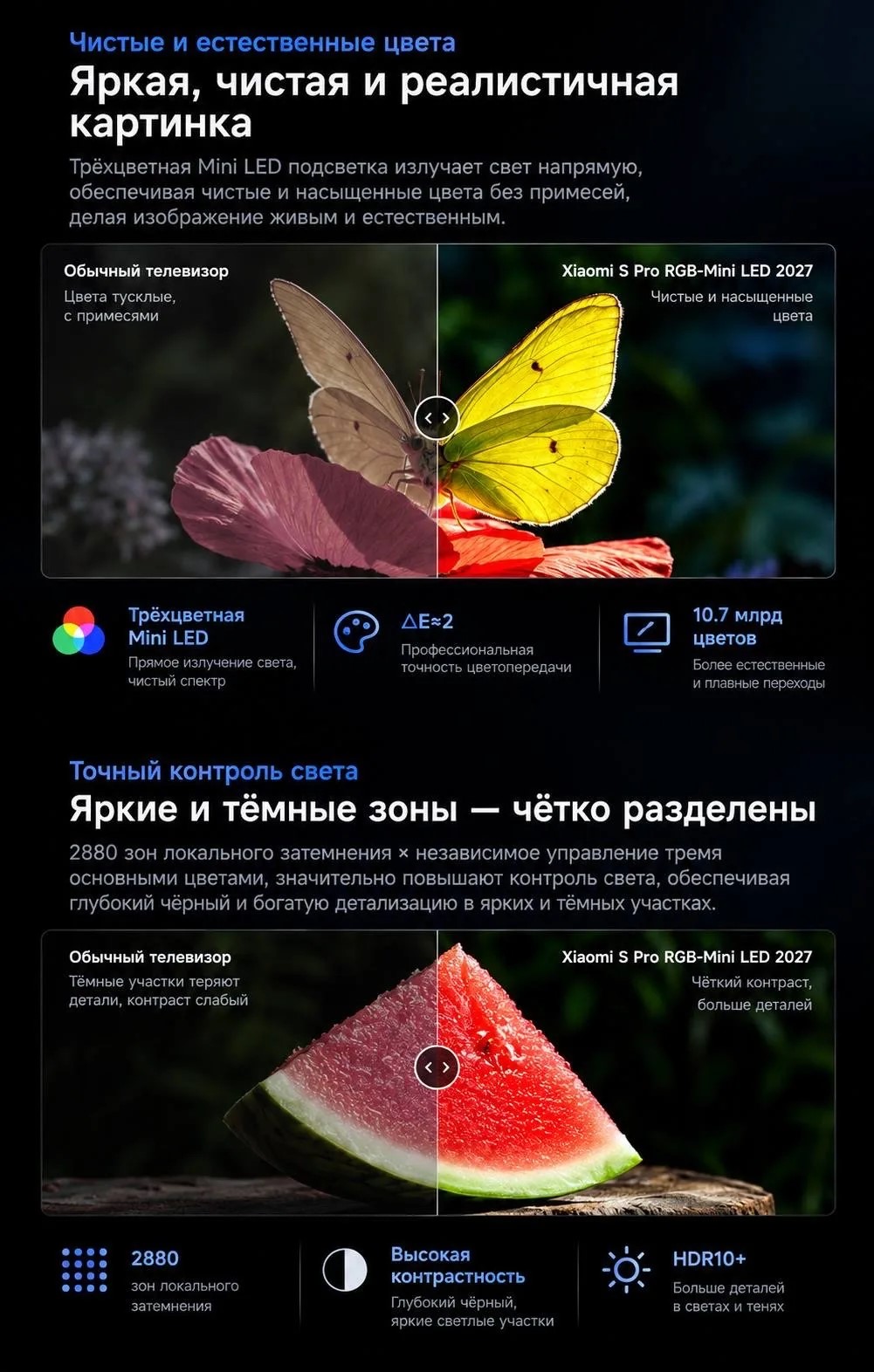 Телевизор Xiaomi TV S Pro 85 RGB-Mini LED 2027