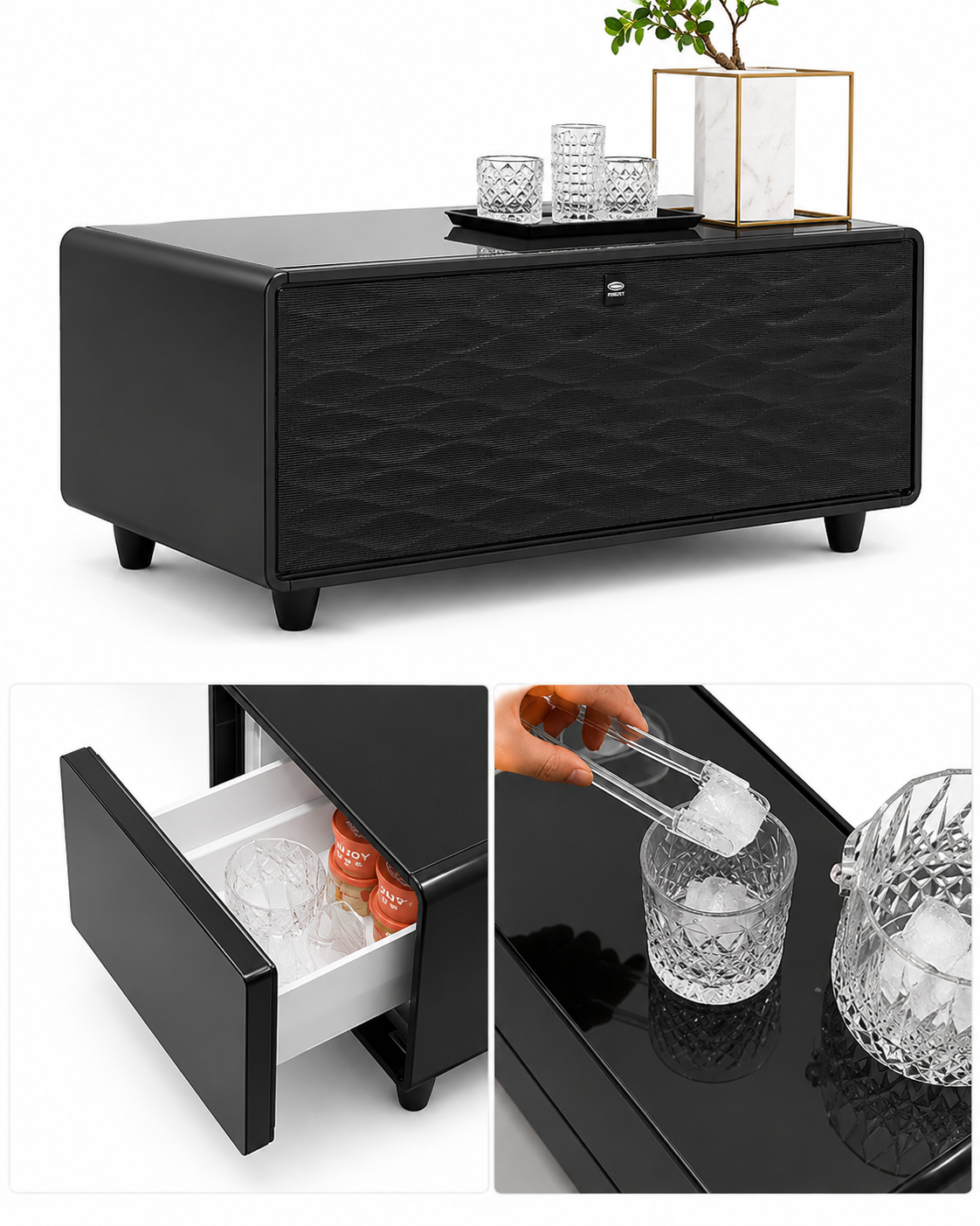 Умный стол-холодильник Smart Coffee Table 90 Max 