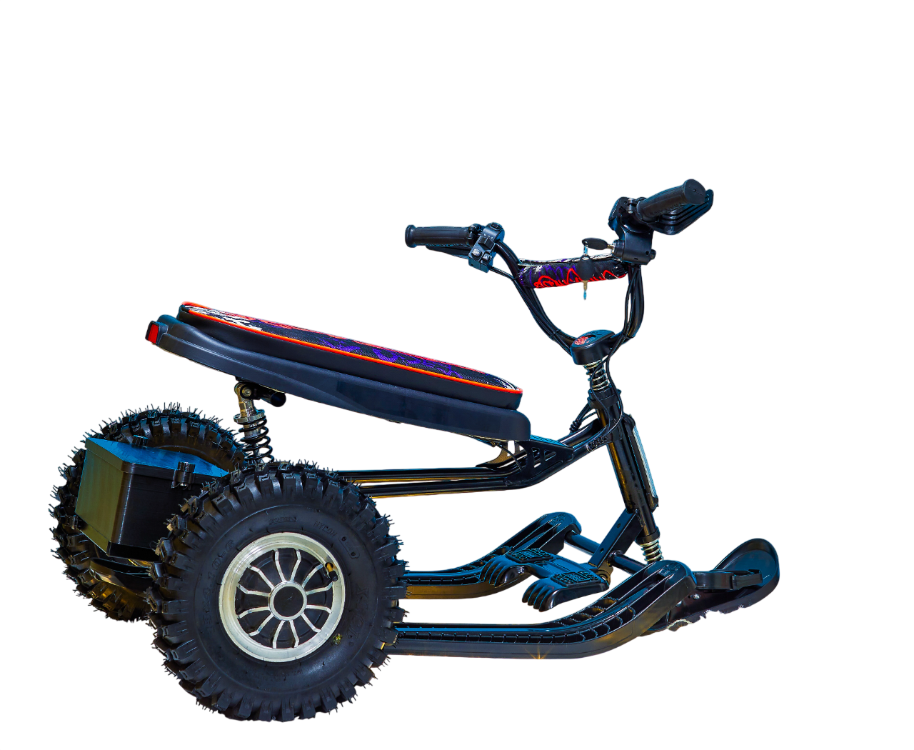 Электроснегокат iBrat S2, Черный