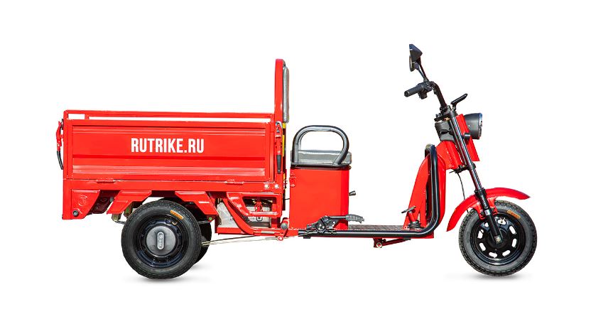 Грузовой электротрицикл Rutrike Амулет 1100 60V650W (Красный)