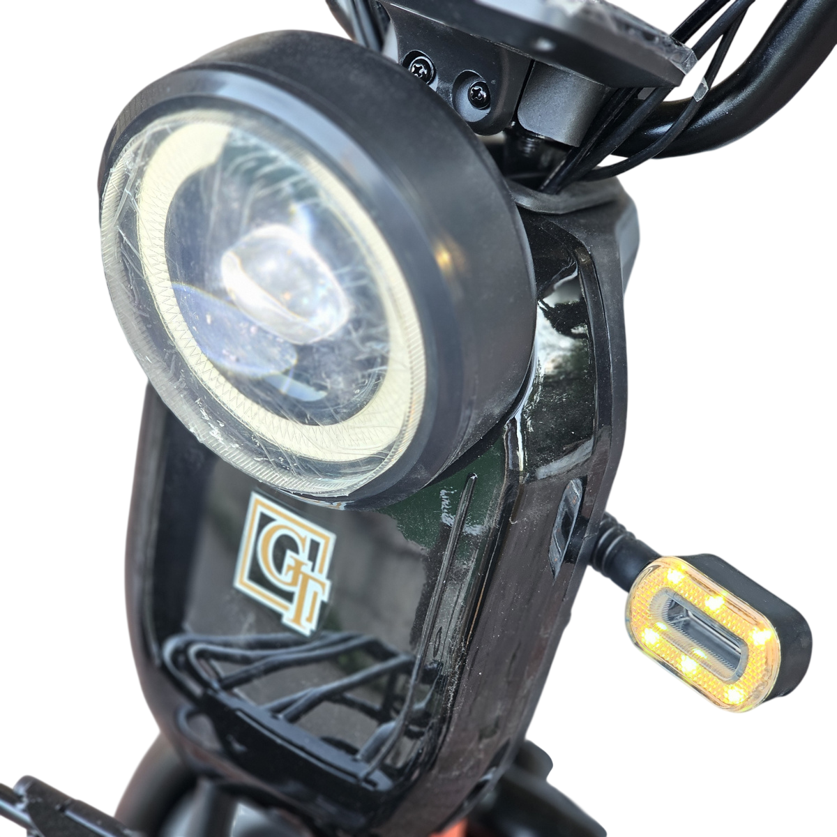 Электроскутер трицикл GT EV3 1200W 48V/25Ah Чёрный