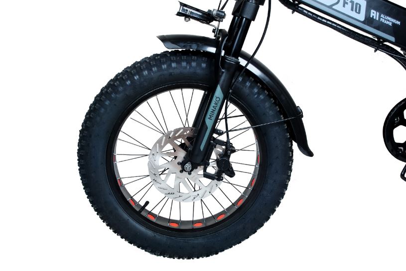 Электровелосипед Minako F10 Pro 20Ah Черный