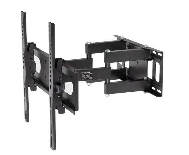 Кронштейн для телевизора Arm Media PT-16, 22-65", настенный, поворотно-выдвижной и наклонный, черный