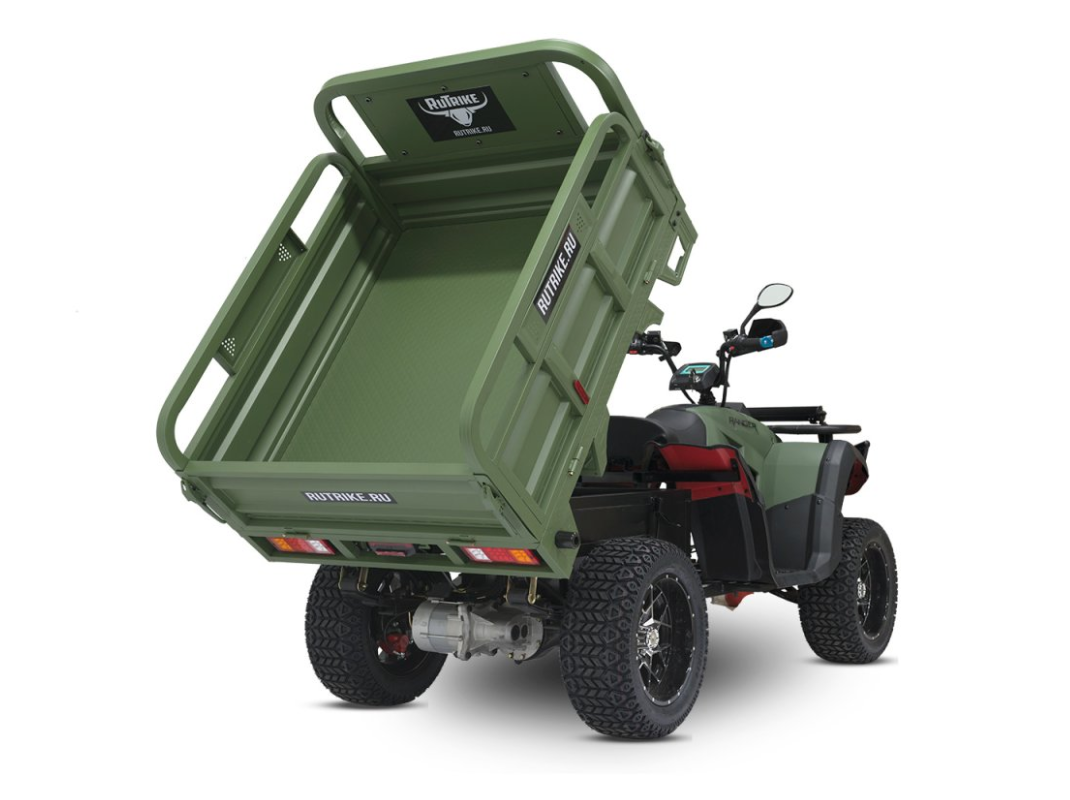 Грузовой электроквадроцикл Rutrike Рейнджер Зелёный