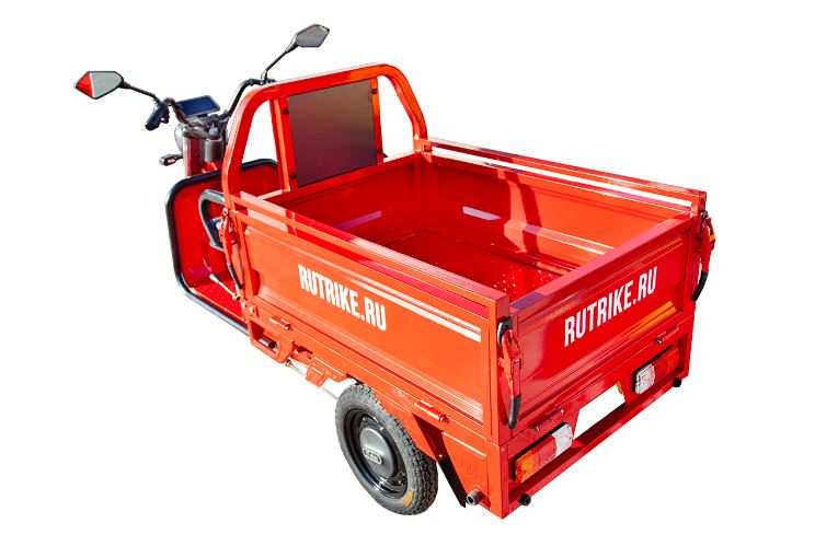 Грузовой электротрицикл Rutrike Амулет 1100 60V650W (Красный)