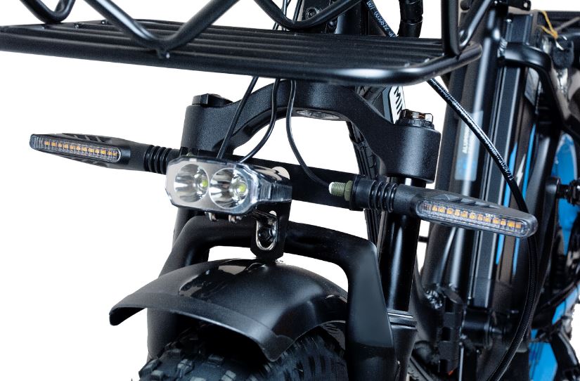 Электровелосипед Minako F10 Pro 20Ah Синий