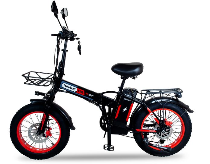 Электровелосипед Minako F10 Pro 20Ah Красный