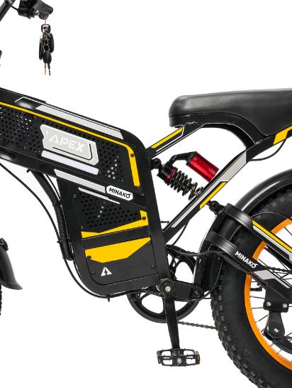 Электровелосипед Minako Apex 20Ah Желтый