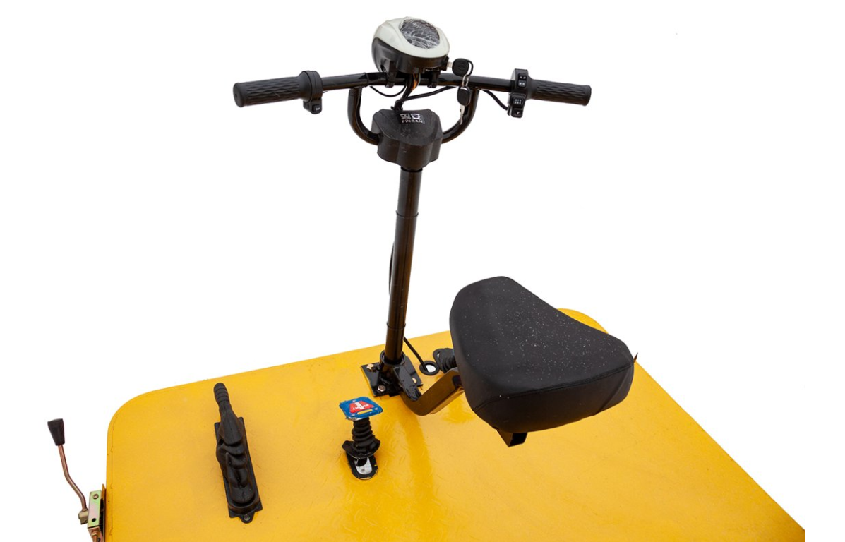 Платформенная тележка электрическая Rutrike СКЛАД 2500