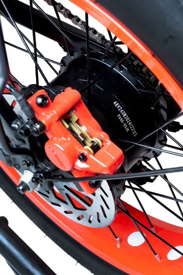 Электровелосипед Minako F11 PRO 20ah Красный