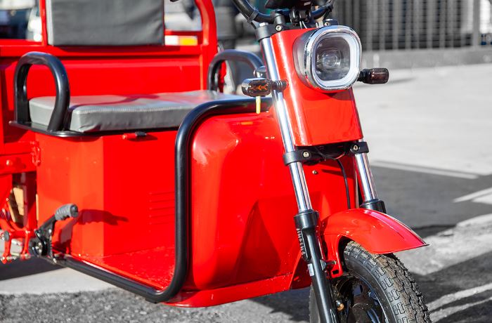 Грузовой электротрицикл Rutrike Амулет 1100 60V650W (Красный)