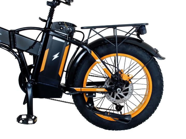 Электровелосипед Minako F10 Pro 20Ah Желтый