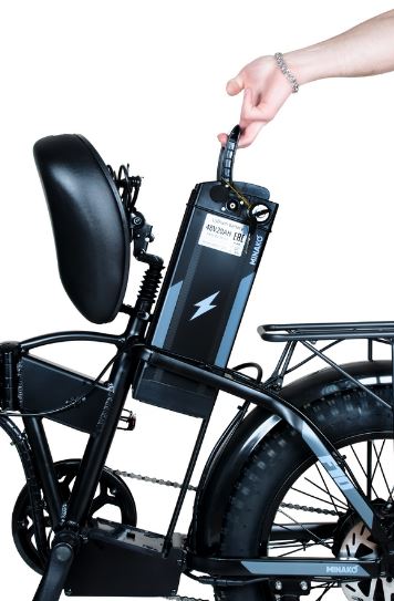 Электровелосипед Minako F10 Pro 20Ah Черный