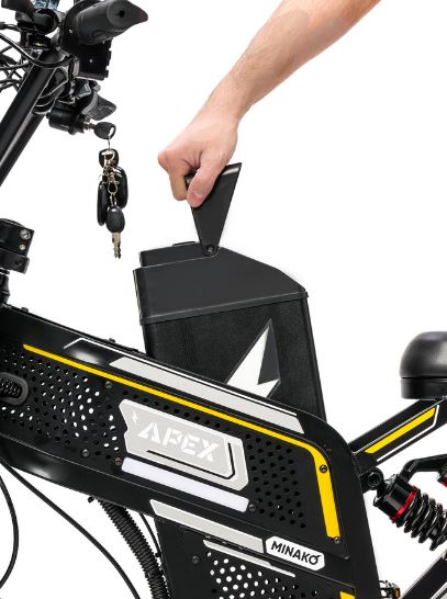 Электровелосипед Minako Apex 20Ah Желтый