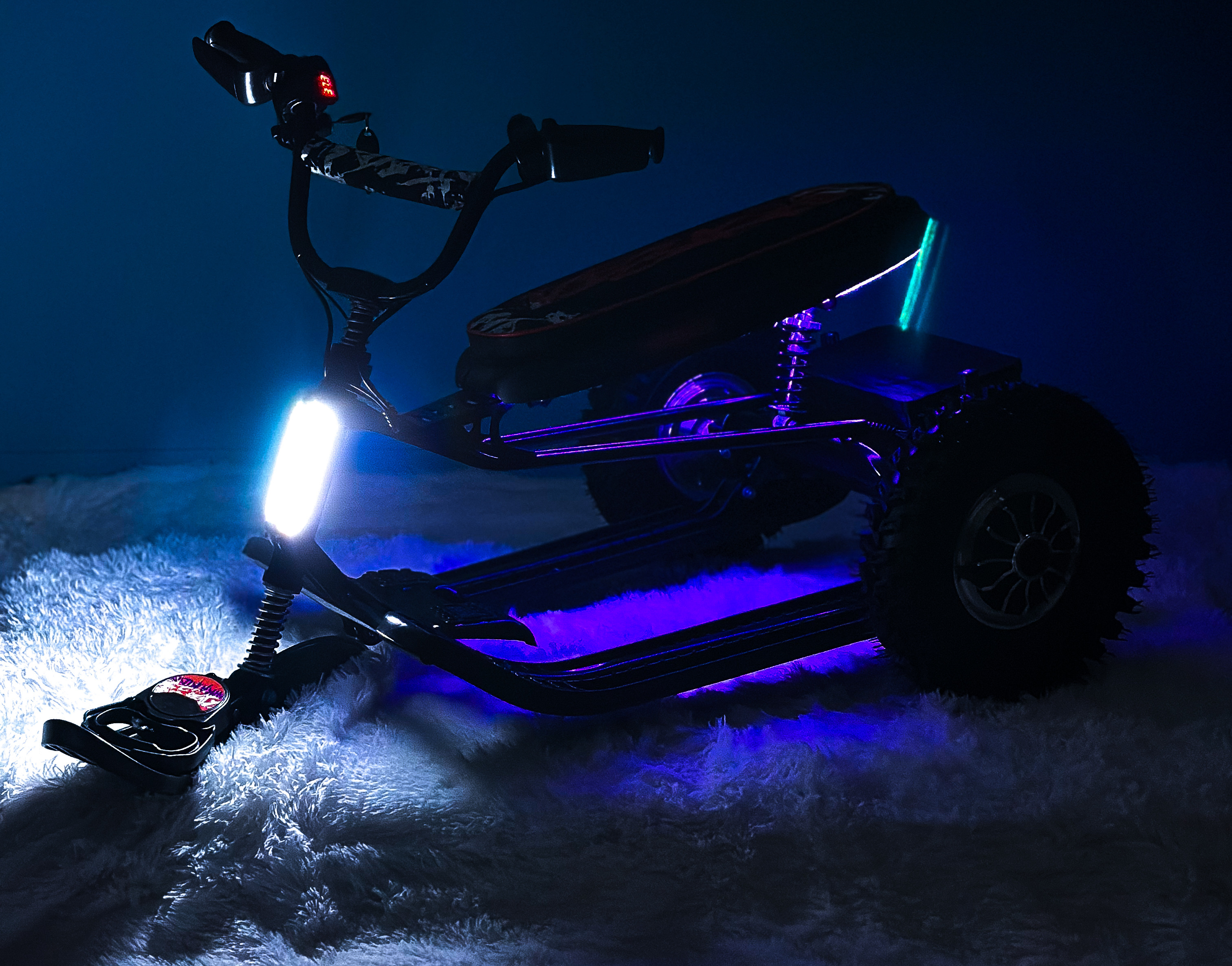 Электроснегокат iBrat S2, Оранжевый