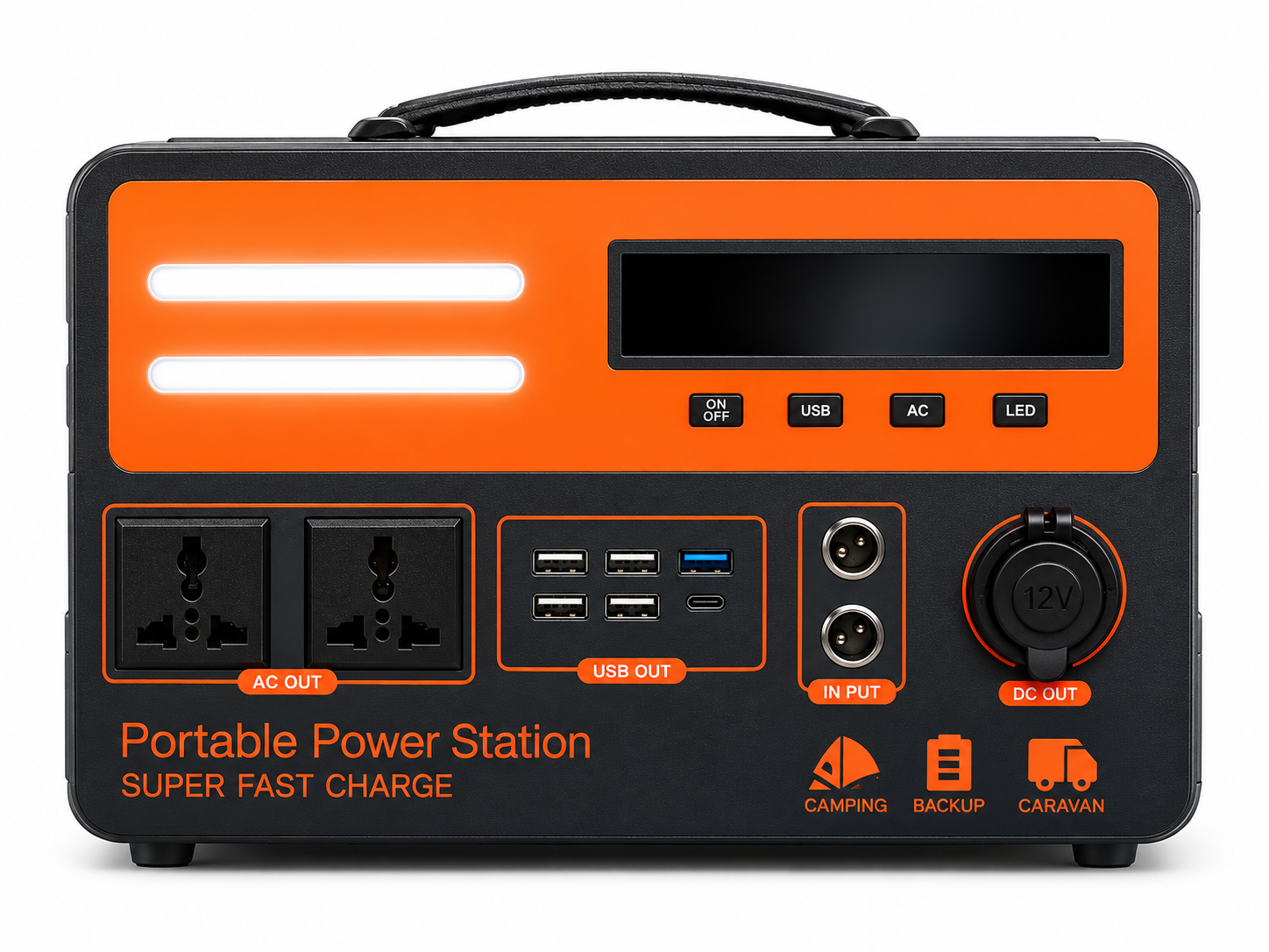 Портативная электростанция Power Station 1000W