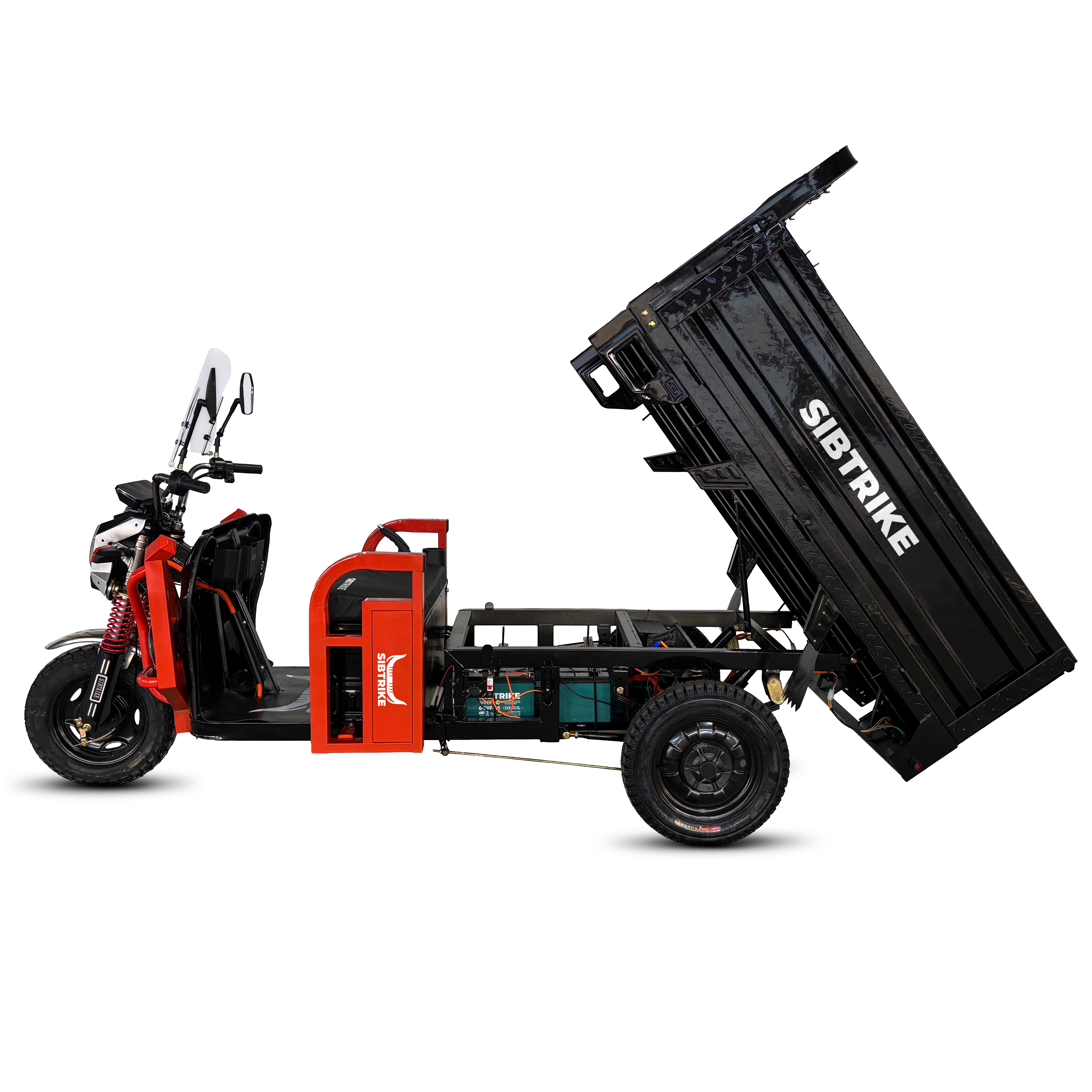 Электротрицикл WHITE SIBERIA SIBTRIKE CARGO 1500 кг 1.6