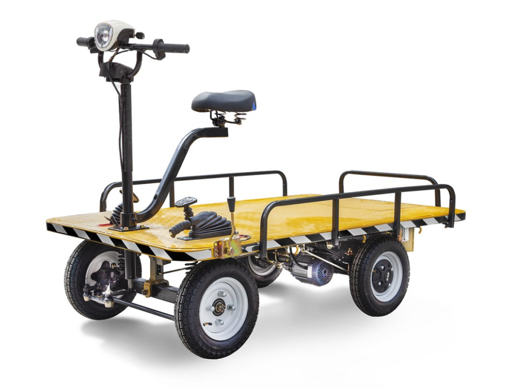 Платформенная тележка электрическая Rutrike СКЛАД 1500 NEW