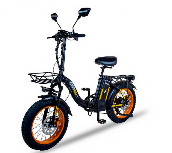 Электровелосипед Minako F11 PRO 20ah Желтый