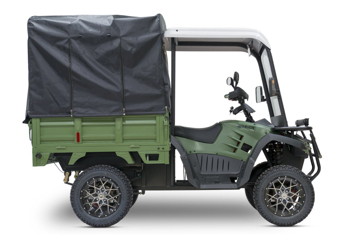 Грузовой электроквадроцикл Rutrike Рейнджер Зелёный