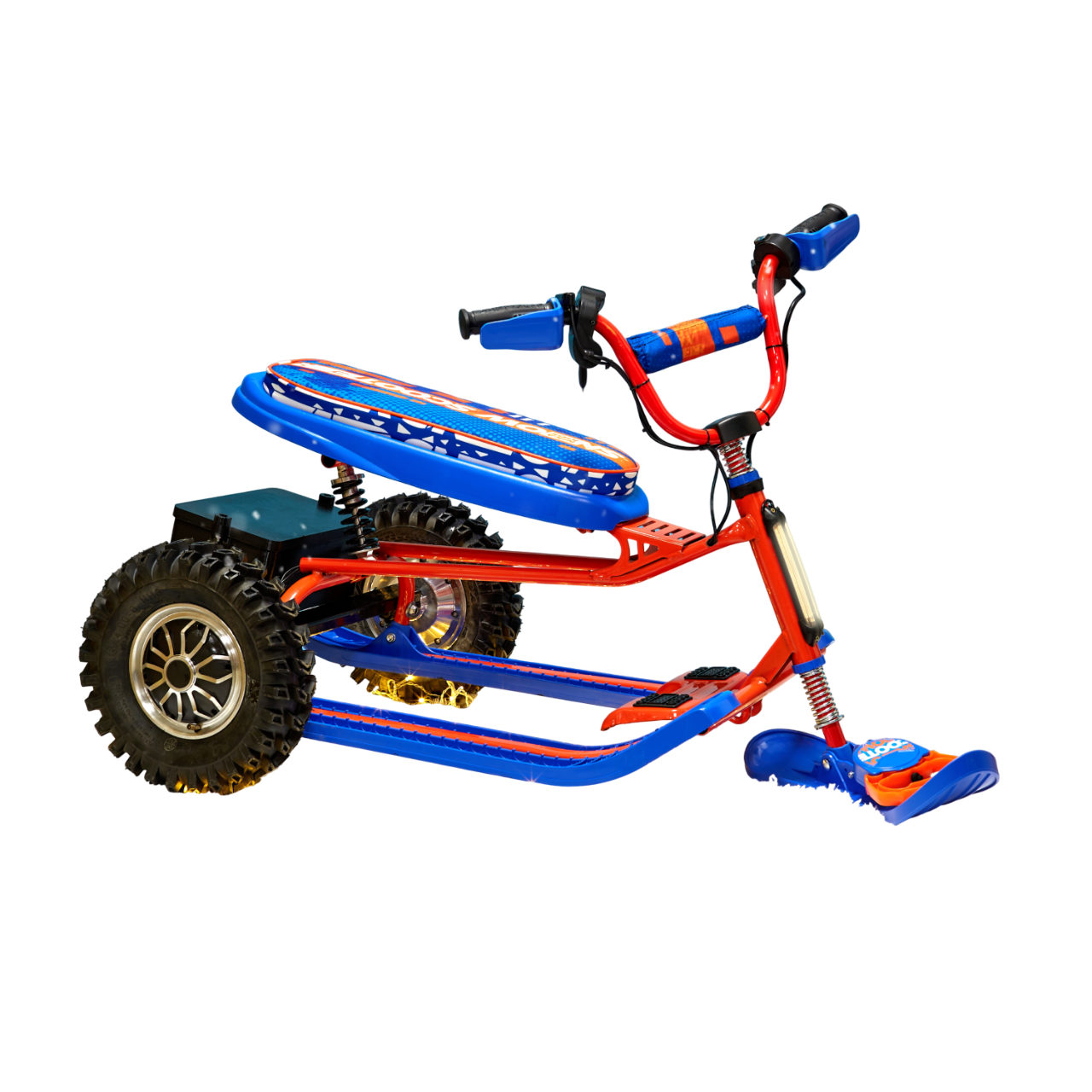 Электроснегокат iBrat S2, Оранжевый