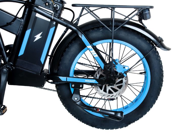 Электровелосипед Minako F10 Pro 20Ah Синий