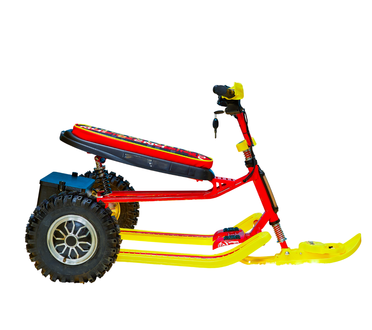 Электроснегокат iBrat S2, Жёлтый