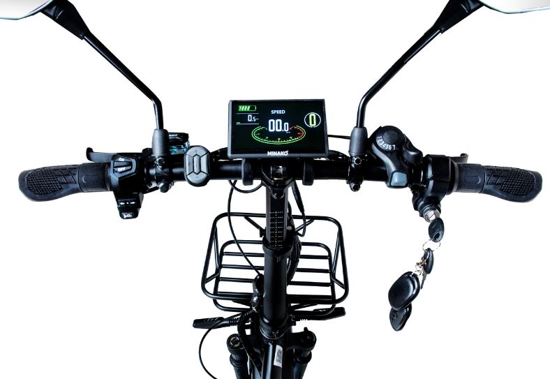 Электровелосипед Minako F11 PRO 20ah Красный