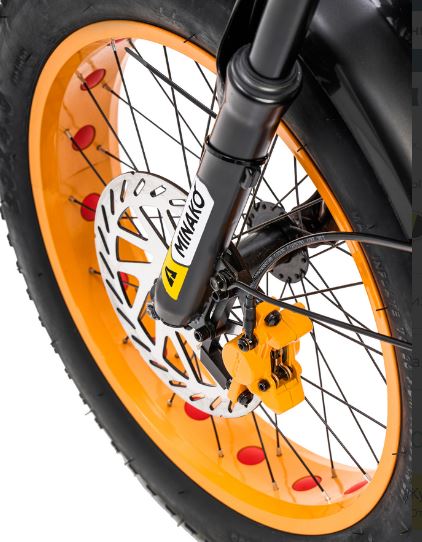 Электровелосипед Minako Apex 20Ah Желтый