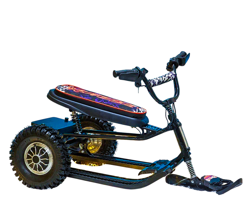 Электроснегокат iBrat S2, Черный