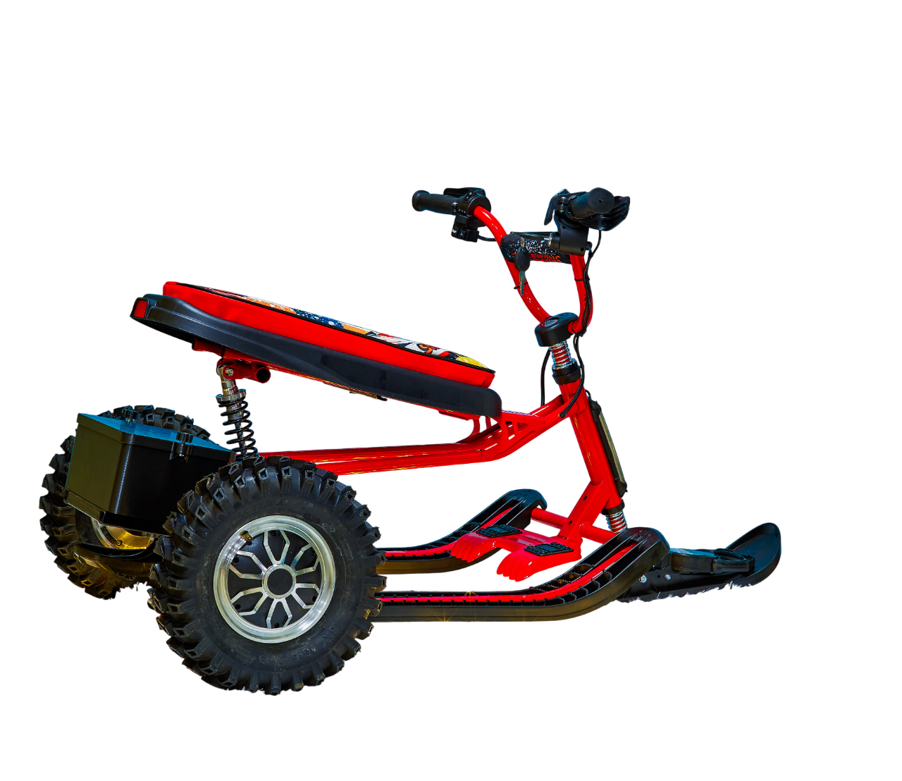 Электроснегокат iBrat S2, Красный