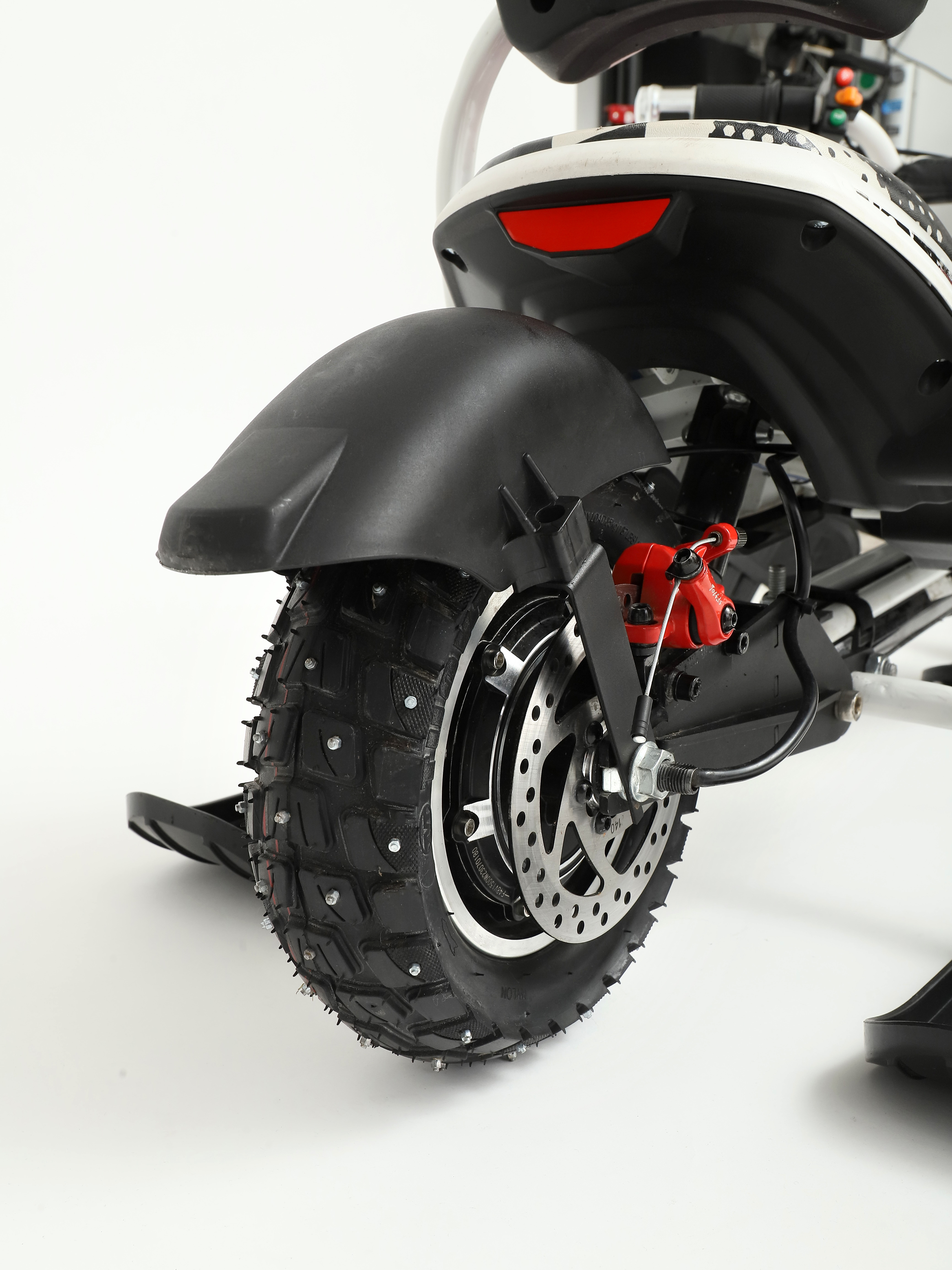 Электроснегокат iBrat M1, Бело-розовый